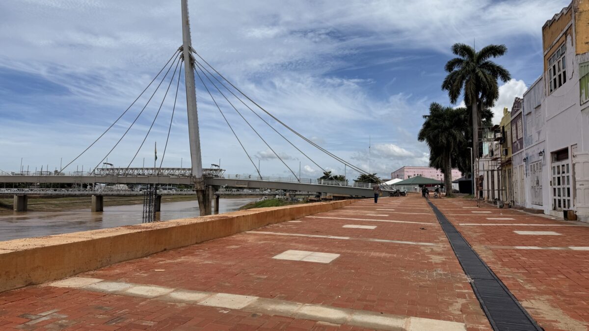 Obra do Calçadão do Mercado Velho está quase concluída