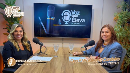 ContilNet Notícias - O seu portal de notícias do Acre Irineia Barbosa entrevista presidente do TRE/AC sobre eleições 2026 e regras