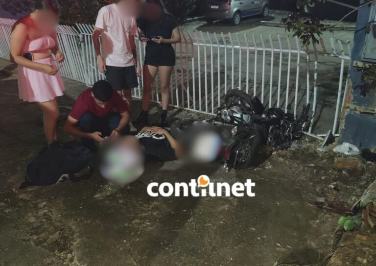 Ester Almeida de Oliveira, de 18 anos, ficou em estado grave após um acidente de trânsito registrado na noite deste sábado (18).