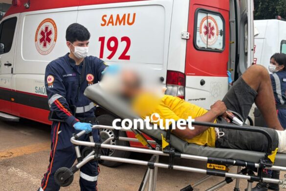 Homem é agredido com ripas enquanto dormia em via pública na capital