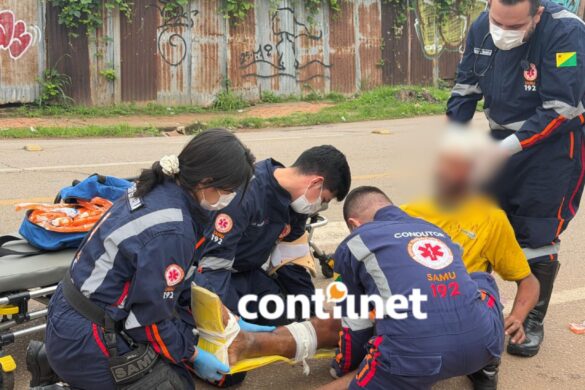 Homem é agredido com ripas enquanto dormia em via pública na capital