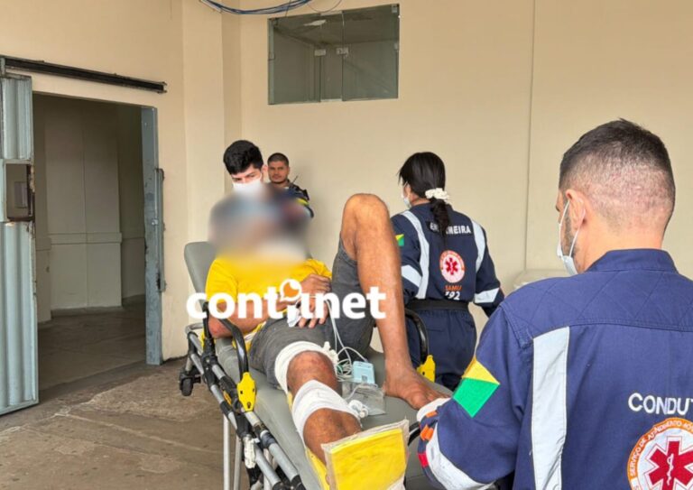 O morador em situação de rua Odenilson da Silva Lima, de 45 anos, foi vítima de uma violenta agressão na manhã desta segunda-feira (20)