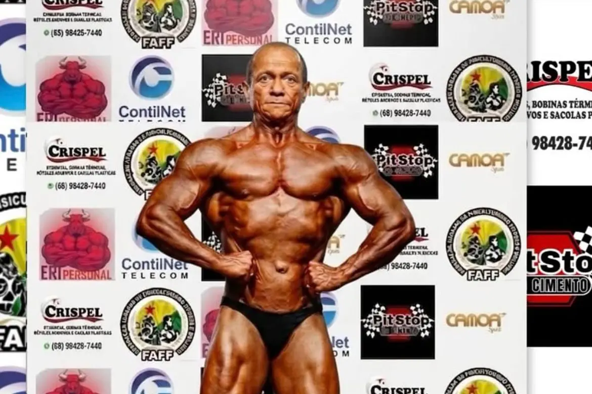 Aos 54 anos, atleta é destaque no fisiculturismo acreano; conheça
