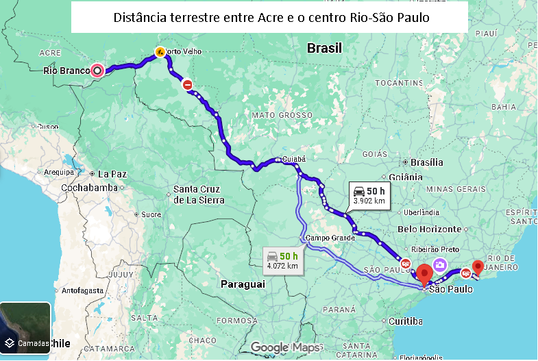 A geografia do Acre como desafio para o desenvolvimento