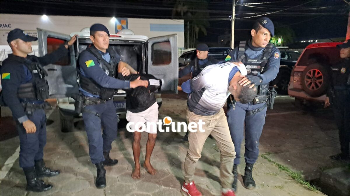 Trio é preso após Força Tática frustrar sequestro e resgatar vítima na capital