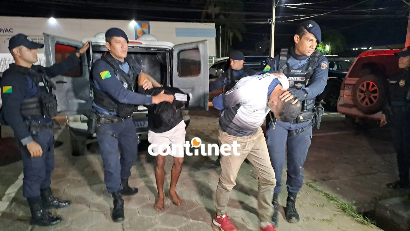 Trio é preso após Força Tática frustrar sequestro e resgatar vítima na capital