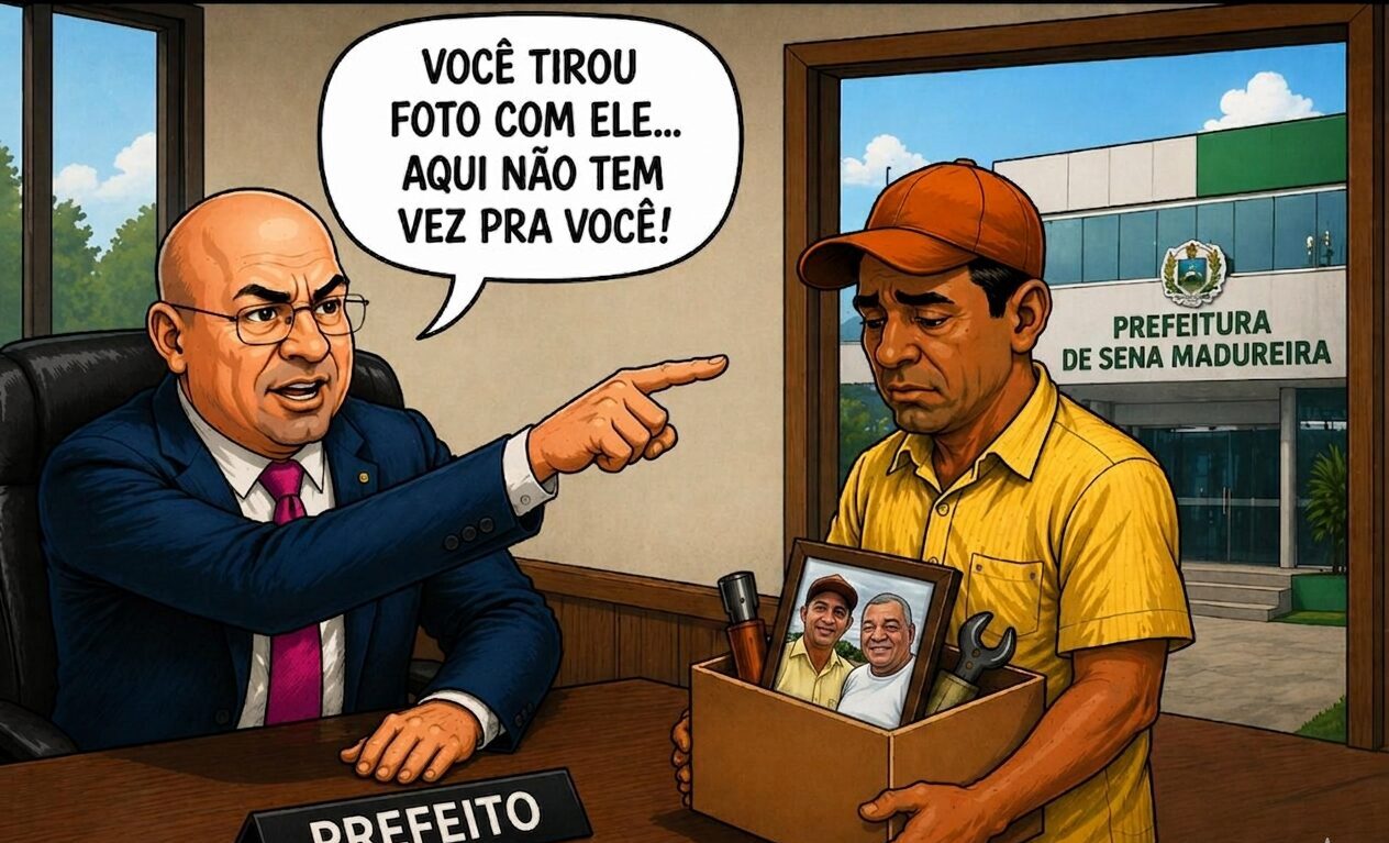 Foto com Mazinho teria custado emprego de pai de família Foto com Mazinho teria custado emprego de pai de família