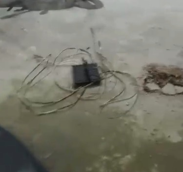 Suspeito é flagrado ao tentar furtar LEDs no Parque de Exposições