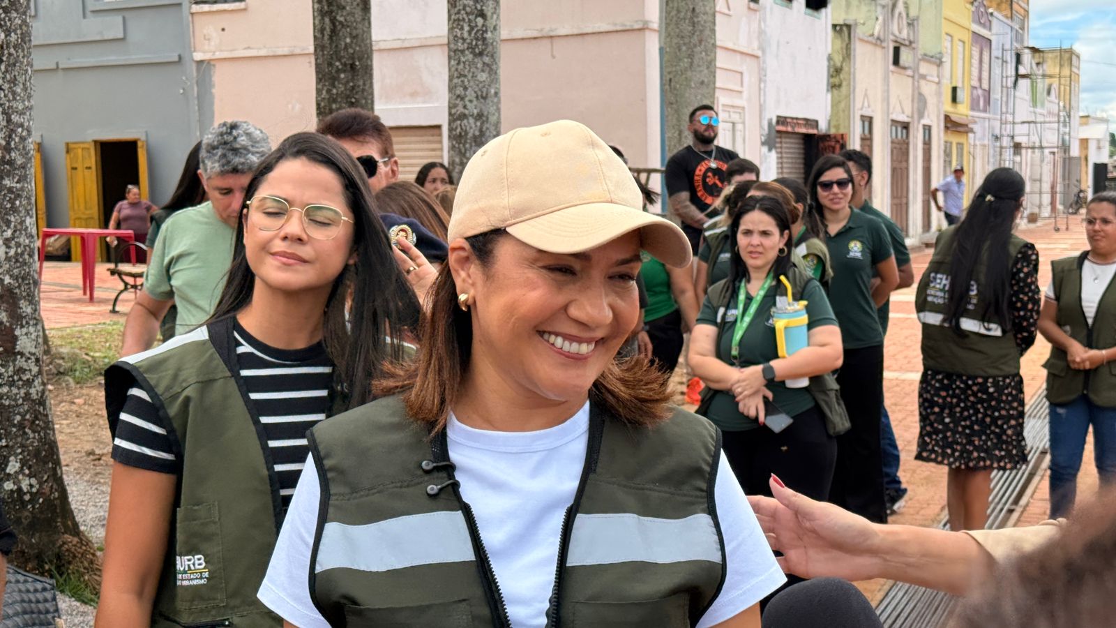 Mailza assina ordem de serviço para urbanização do Calçadão do Mercado Velho