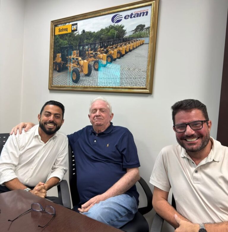 Madson visitou Gladson e Eládio em Manaus