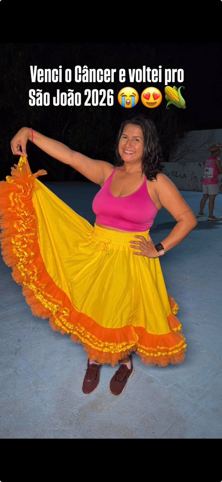 Conheça a quadrilheira venceu o câncer e voltou ao São João acreano