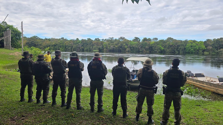 Ação conjunta da PF e ICMBio prende dois por crimes ambientais em reserva