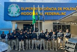 Acre recebe novos policiais da PRF para intensificar segurança nas fronteiras