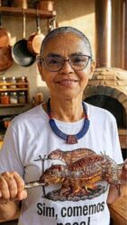 Vídeo feito com IA ironiza almoço de Janja para Lula com carne de paca