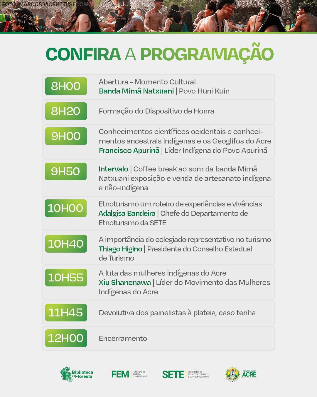 Rio Branco sedia evento de etnoturismo com lideranças indígenas