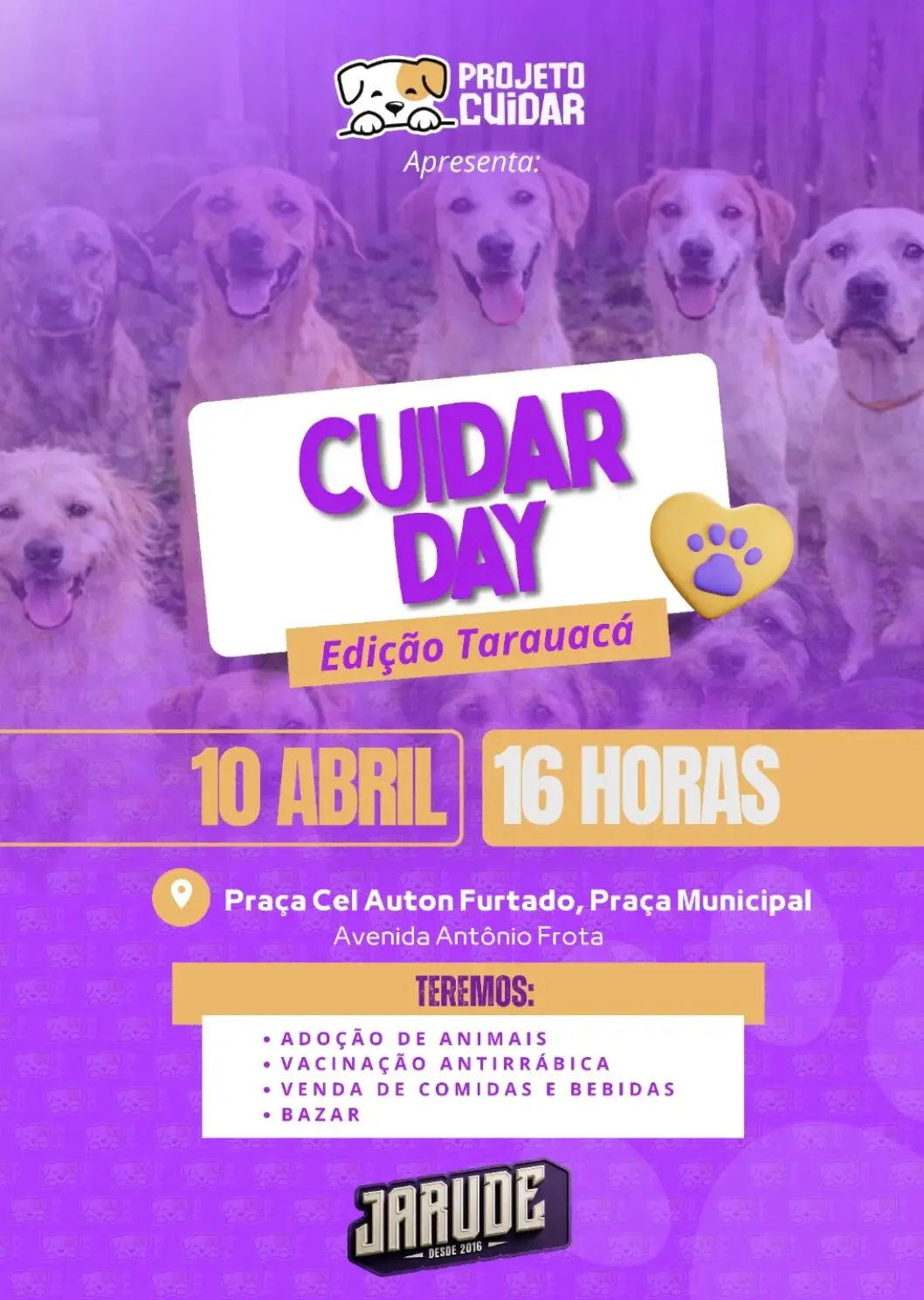 Projeto Cuidar promove edição do “Cuidar Day” nesta sexta-feira em Tarauacá