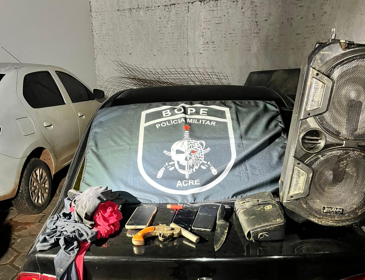 Quatro homens presos após sequestro de motorista de aplicativo em Rio Branco