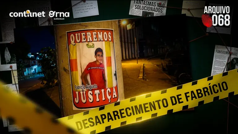 Caso que nunca terminou: Arquivo 068 relembra desaparecimento de Fabrício