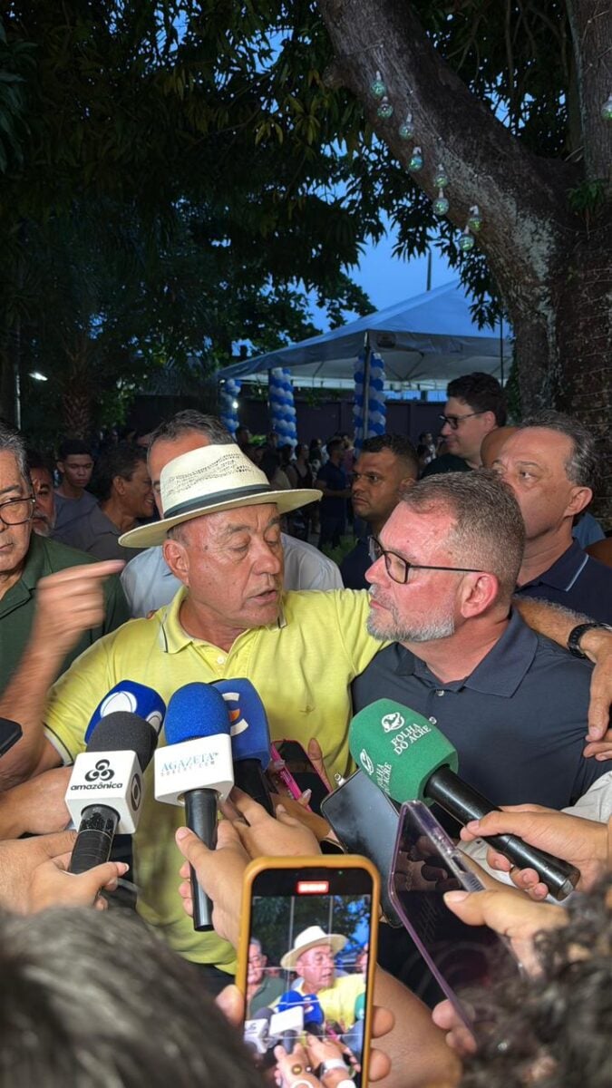 Obrigado, Alysson, de coração, filho”, diz Bocalom ao se despedir da Prefeitura de Rio Branco