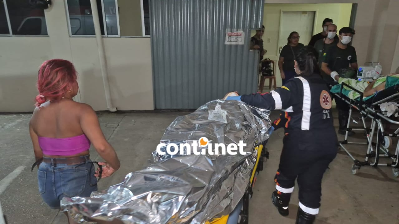 Jovem fica em estado grave após sofrer queda de moto em ramal de Rio Branco