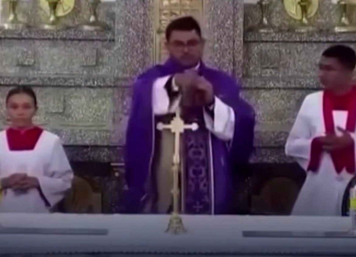 Padre gera polêmica ao afirmar que igreja não é lugar para animais