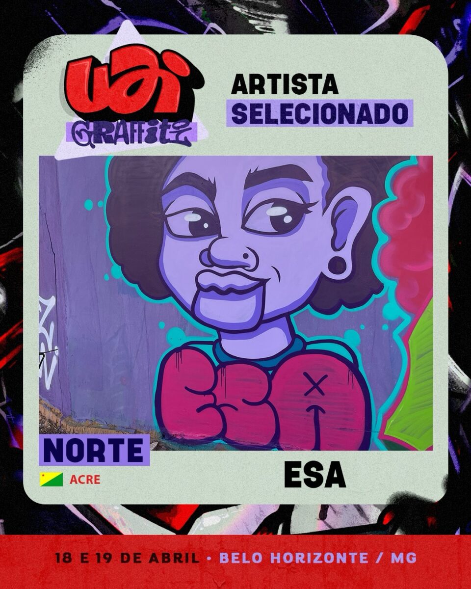 TRZ CREW representa o Acre no 1º Festival Internacional UAI GRAFFITI