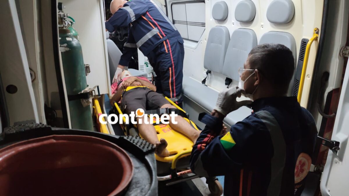 Ciclista fica ferido após ser fechado por motociclista em Rio Branco