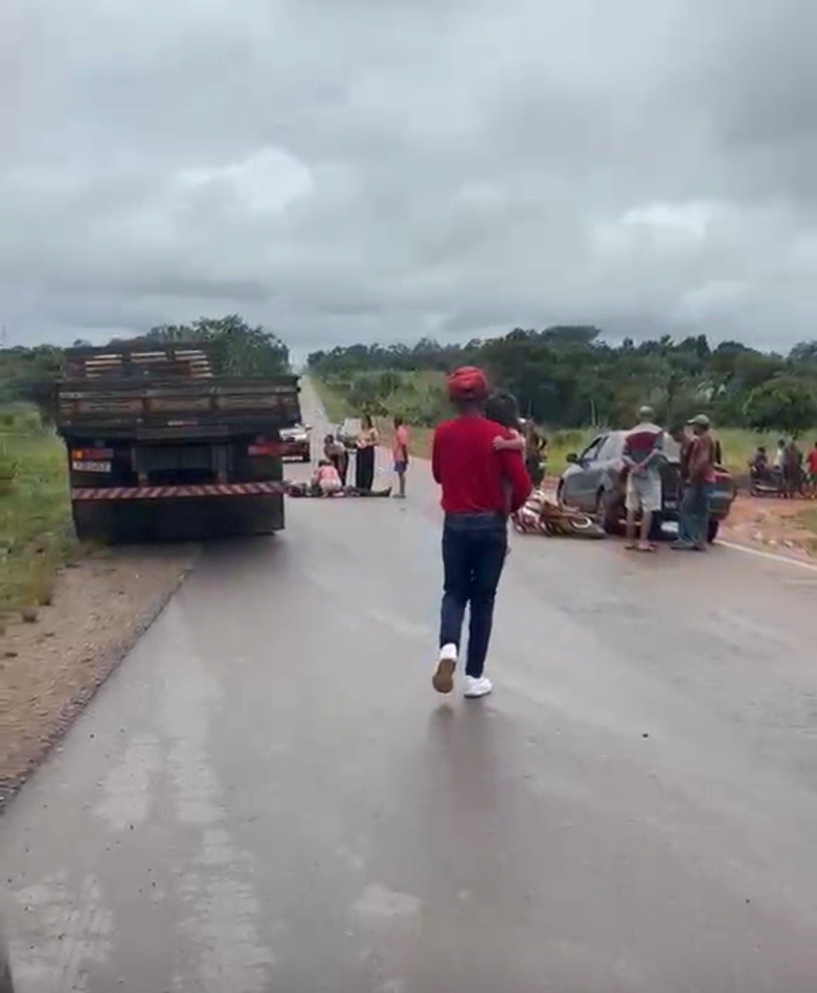 Colisão deixa ferido na BR-317 no trajeto entre Capixaba e Xapuri