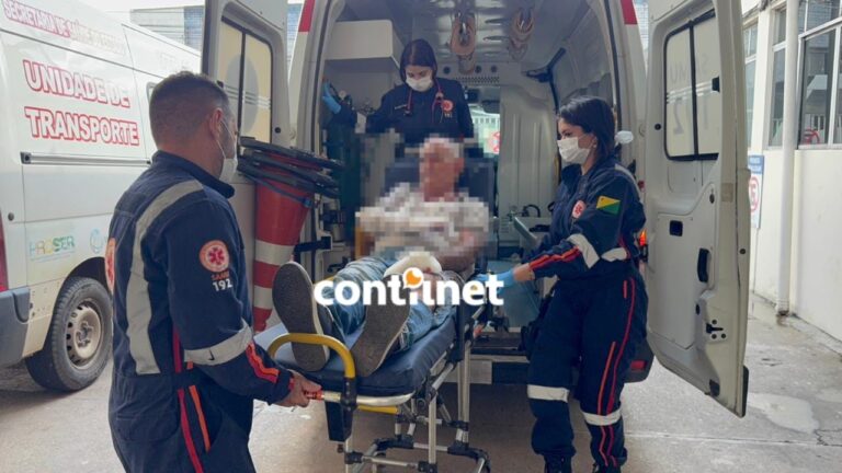 Motociclista fica ferido após bater na traseira de carro em Rio Branco