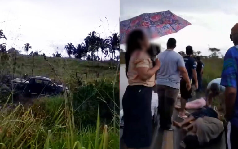 Além das vítimas fatais, outras cinco pessoas ficaram feridas