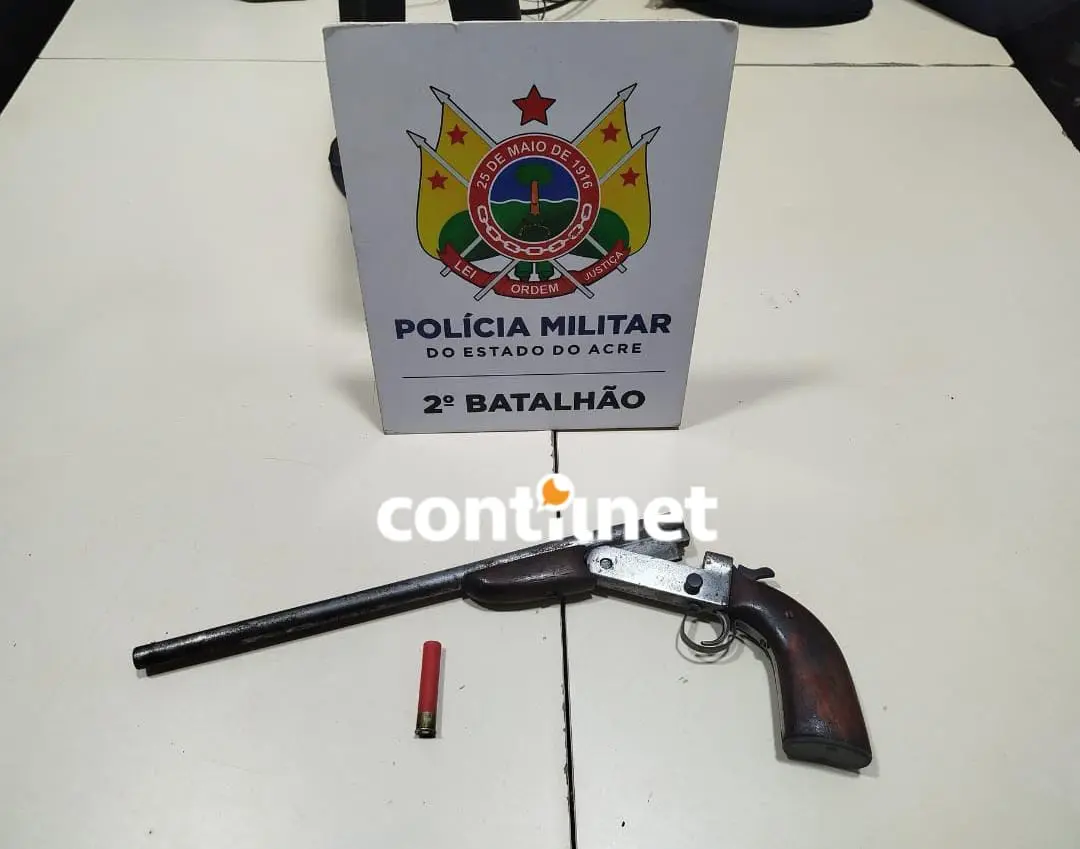 O adolescente recebeu voz de apreensão