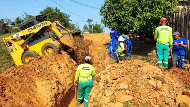 Ampliação da rede de água deve beneficiar 500 famílias no Acre