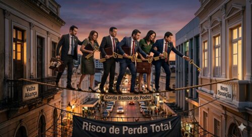 Corda bamba: apoiadores planejam debandada, mas temem perder privilégios