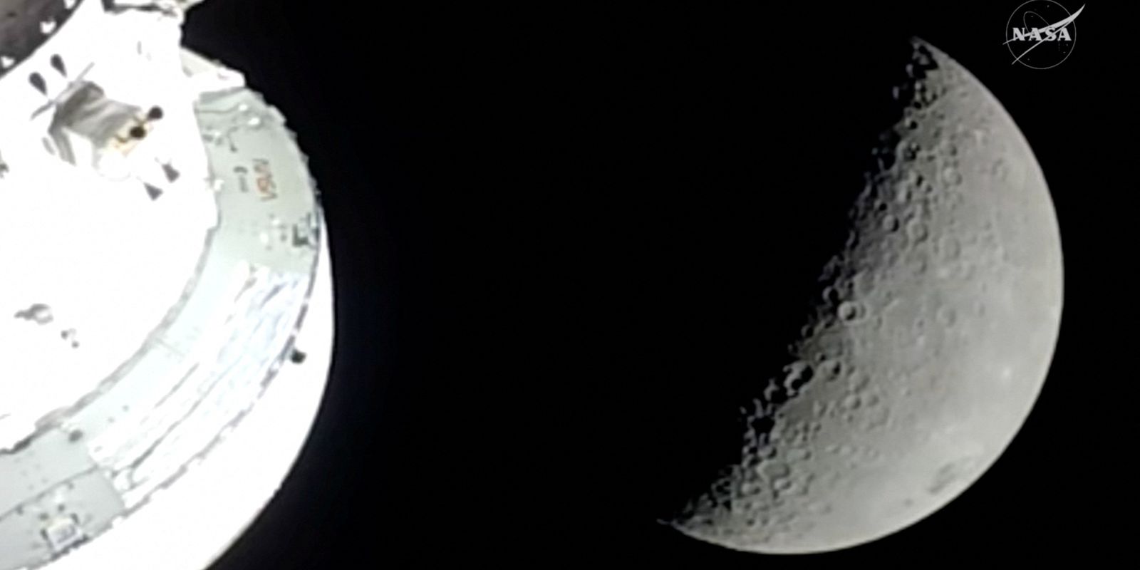 Missão lunar Artemis 2 bate recorde de distância da Terra Missão lunar Artemis 2 bate recorde de distância da Terra