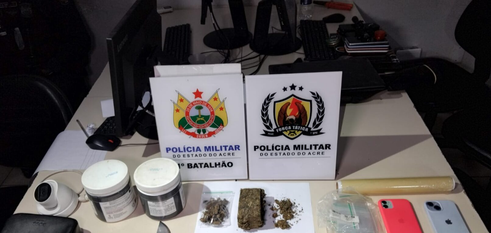 Homem é preso por tráfico e receptação em casa de luxo em Rio Branco