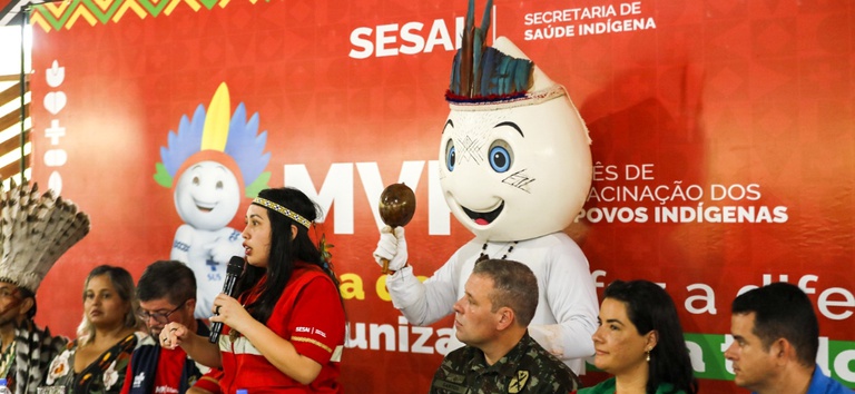 Acre sedia lançamento nacional do Mês de Vacinação dos Povos Indígenas 2026