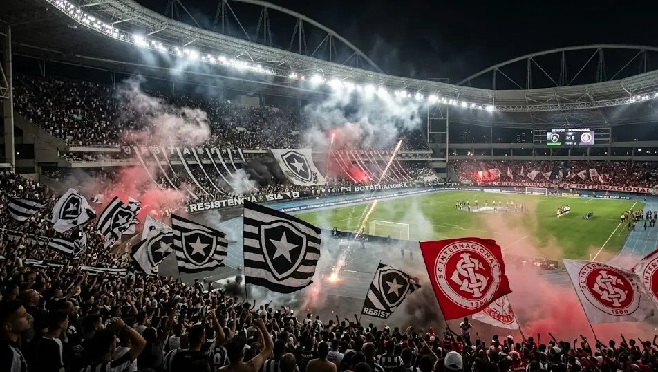 Onde assistir Botafogo x Internacional ao vivo e escalações (25)