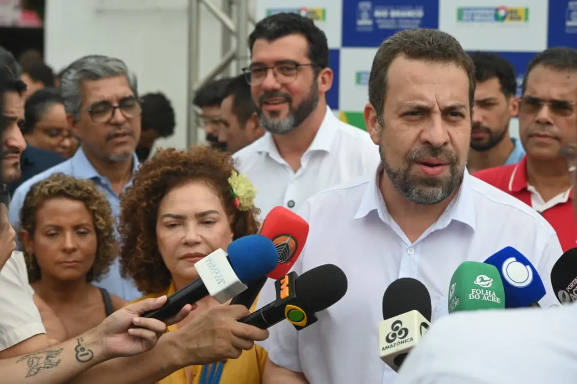 Boulos diz que Jorge será eleito e que Lula sempre tratou o Acre com carinho