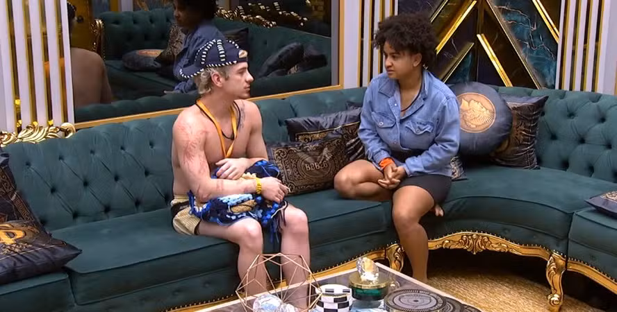 Juliano Floss e Milena