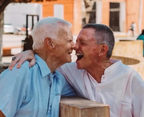 Após 36 anos juntos, casal faz primeiro ensaio e emociona