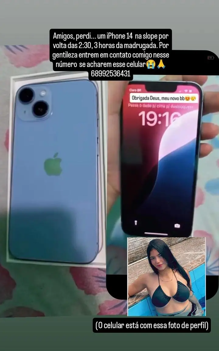 Mulher pede ajuda para encontrar celular perdido em Rio Branco