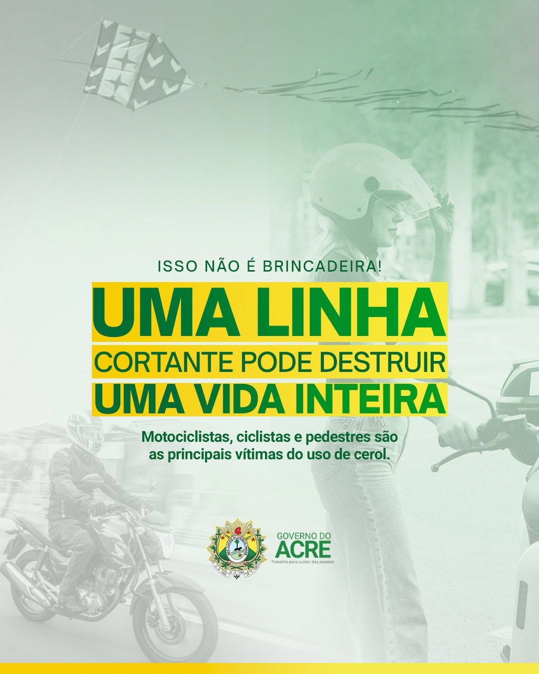 Campanha contra cerol leva governo do Acre à final em prêmio nacional