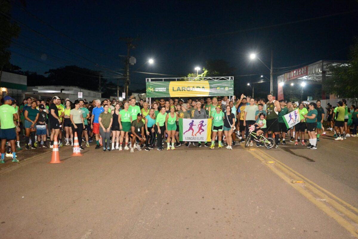 Corrida da PGE/AC reúne mil atletas e arrecada 3 toneladas de alimentos