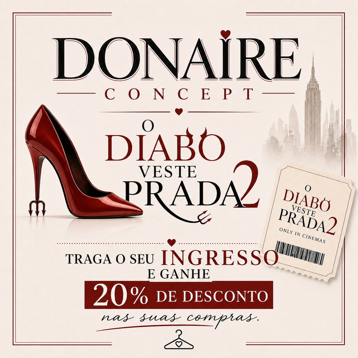 Ação celebra o lançamento de um dos filmes mais aguardados do ano