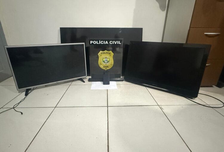 Investigação da polícia resulta na recuperação de aparelhos eletrônicos