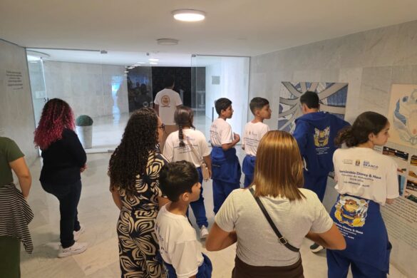 estudantes4 Rumo à Nasa: estudantes de Rio Branco buscam visto em Brasília; veja