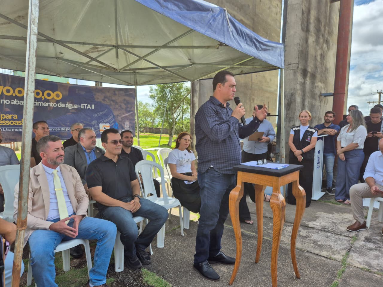 Rio Branco anuncia obra milionária para tratar água do Rio Acre