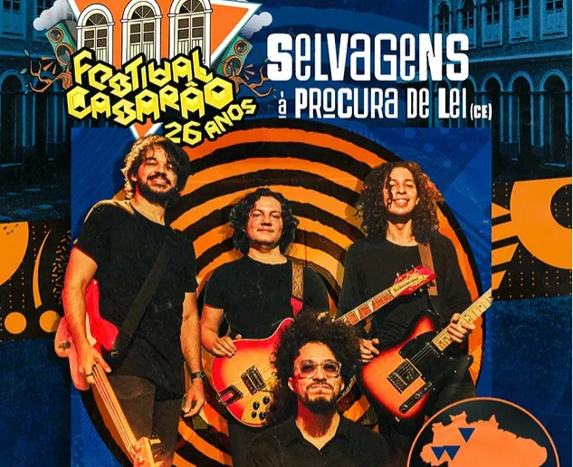 Festival Casarão confirma banda nacional em Rio Branco; veja qual