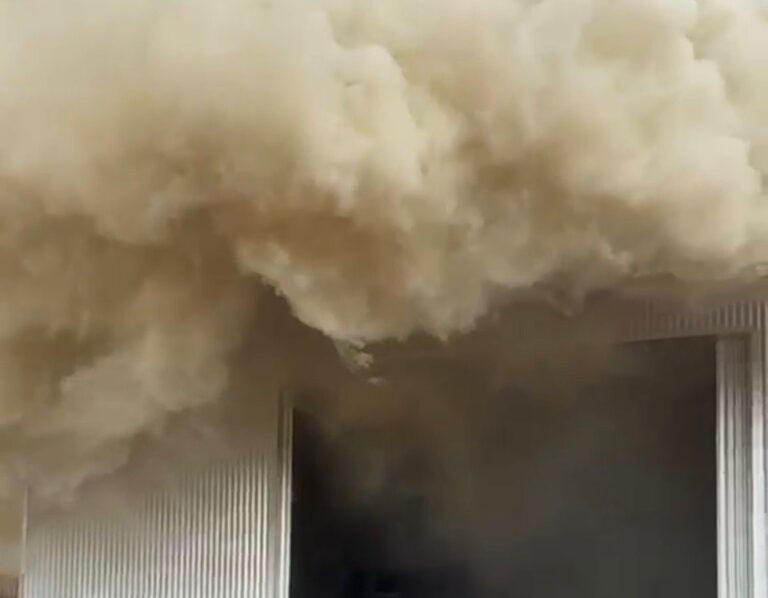 As causas do incêndio ainda são desconhecidasAs causas do incêndio ainda são desconhecida