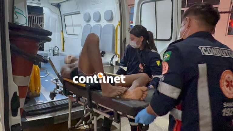 Homem Agredido A Ripa